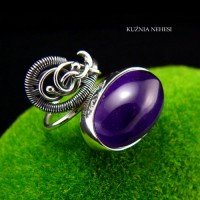 Pierścień Purple – Ametyst Srebro