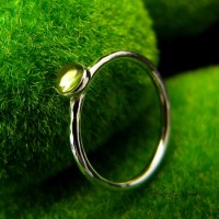Pierścień Drobinek - Oliwin Srebro
